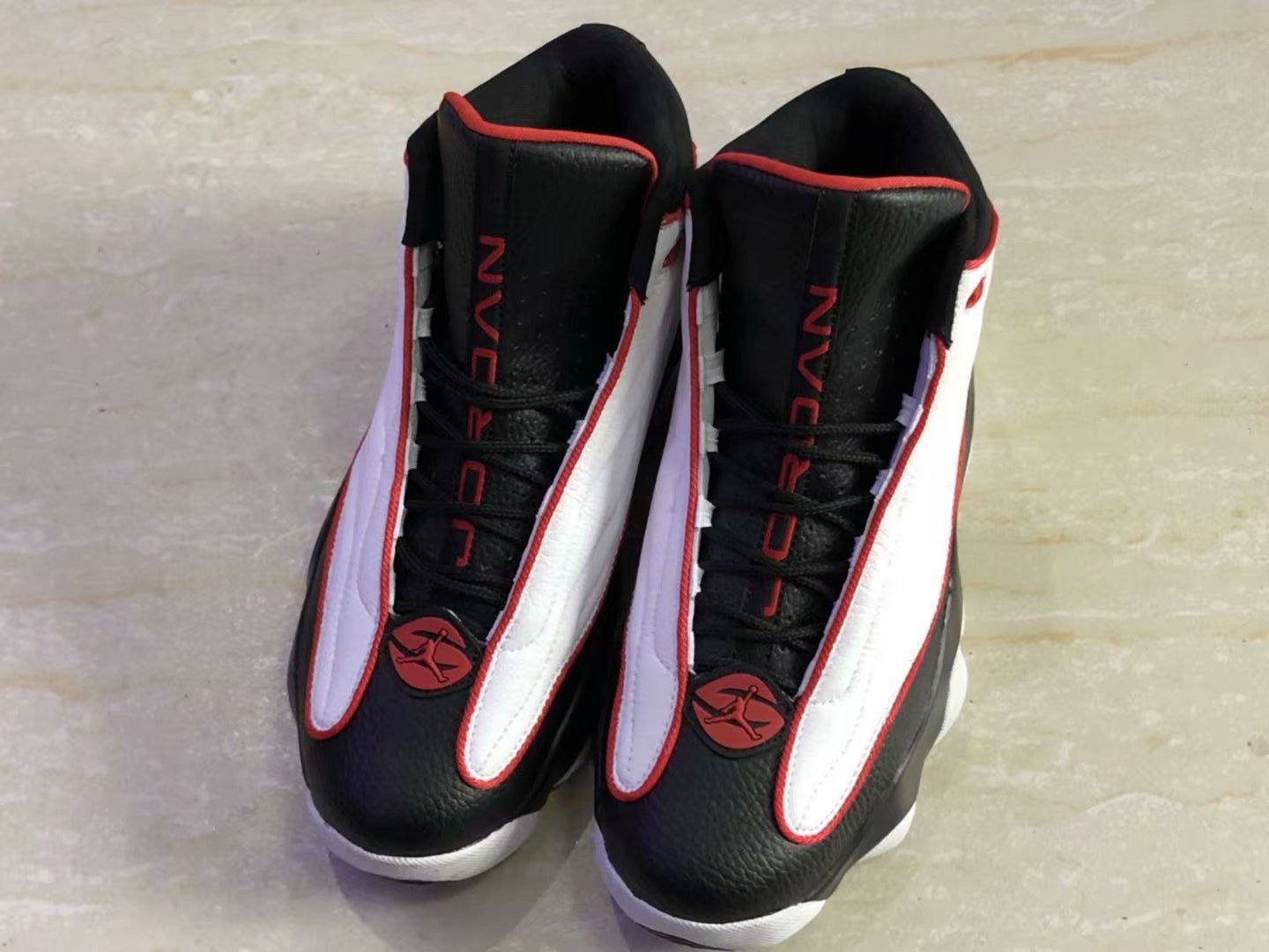 New Air Jordan 13.5 Black White Red Shoes